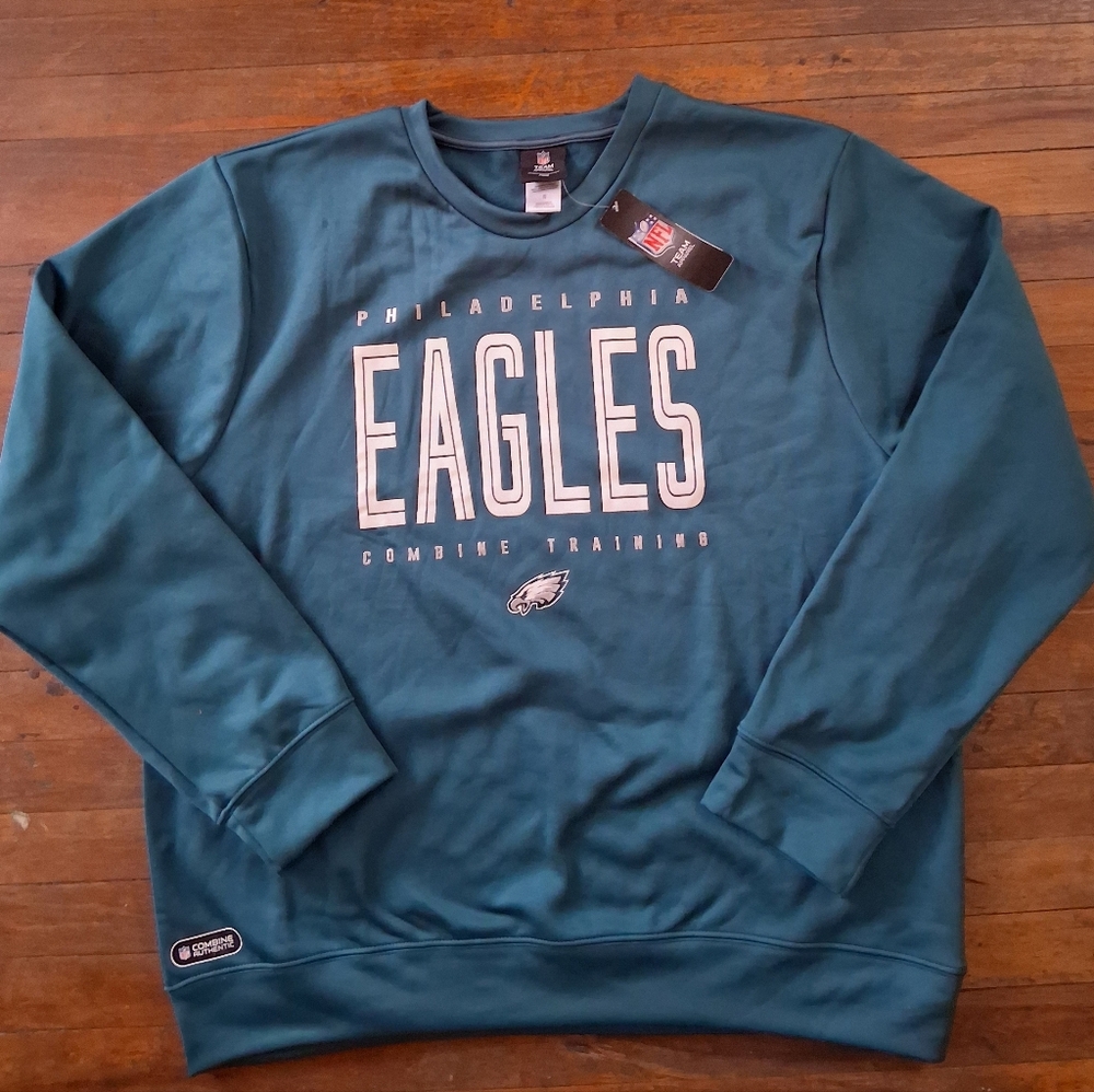 NFL Philadelphia Eagles Teal Crewneck Sweatshirt